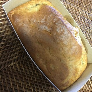 砂糖なし！簡単バナナケーキ